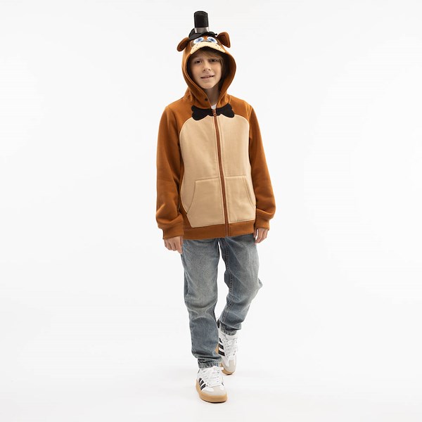 Five Nights at Freddy's Freddy Fazbear 3D Hoodie - Little Kid / Big Kid - Brown