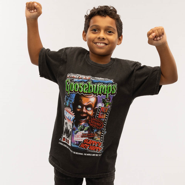 Goosebumps Slappy The Dummy Tee - Little Kid / Big Kid - Black