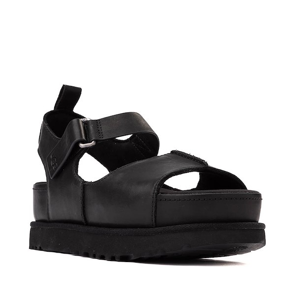 alternate view Womens UGG® Goldenstar Hi Sandal - BlackALT5