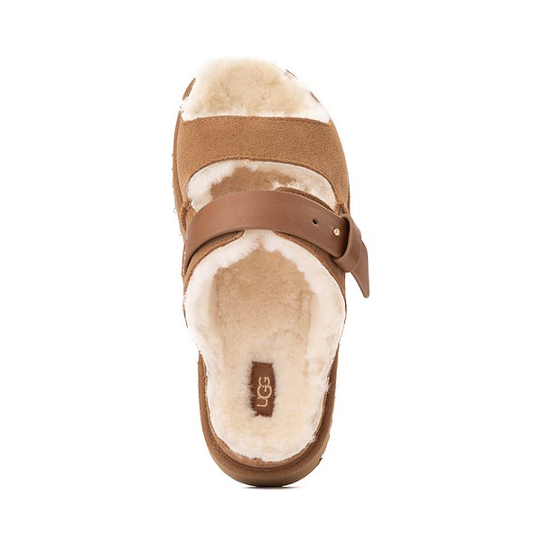 alternate view Womens UGG® Greenport Slide Sandal - ChestnutALT2