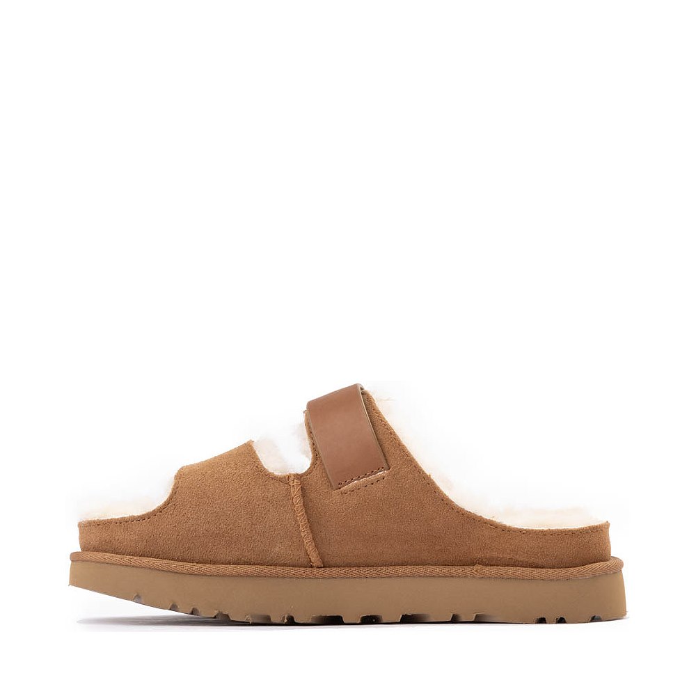 Womens UGG® Greenport Strap Slide Sandal - Chestnut | Journeys
