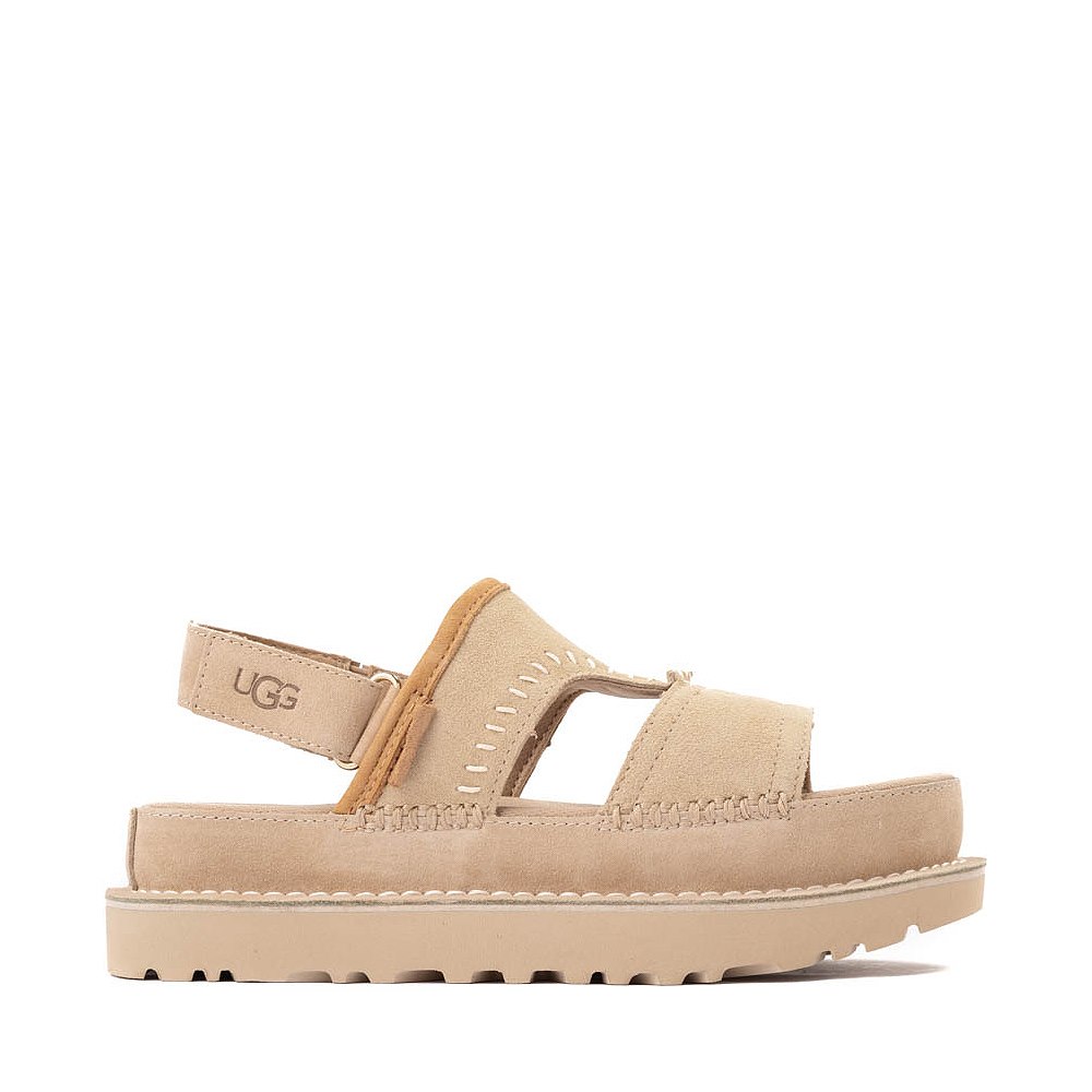 Womens UGG&reg; Goldenstar Regenerate Sandal - Sand