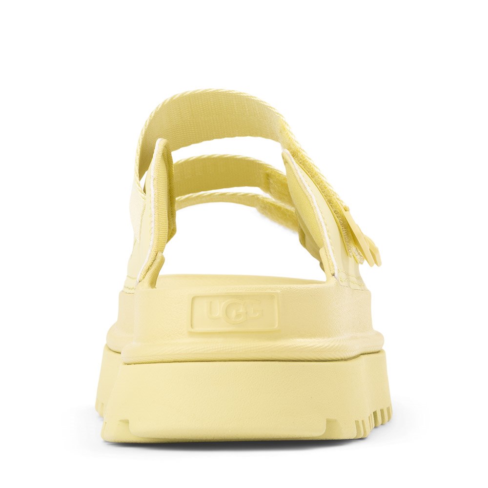 Womens UGG® Goldenglow Slide Sandal - Gold | Journeys
