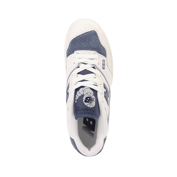 Womens New Balance 550 Athletic Shoe - Sea Salt / Vintage Indigo