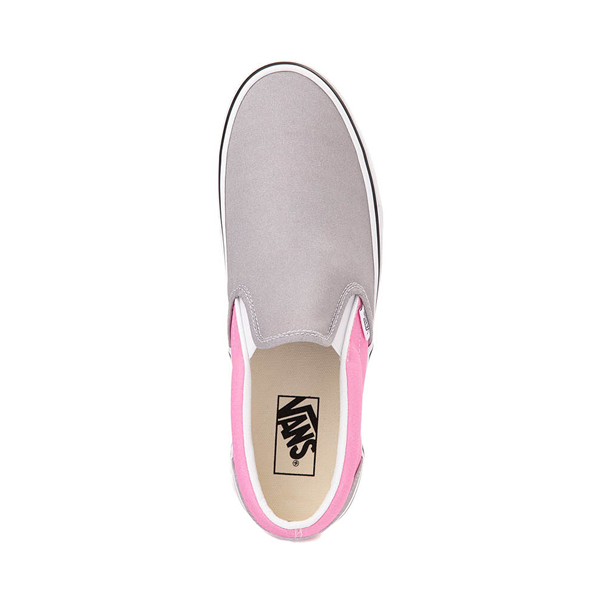 alternate view Vans Slip-On 2-Tone Skate Shoe - Gray / PinkALT2