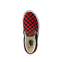 Vans Slip On Checkerboard Skate Shoe Little Kid Black Red Journeys