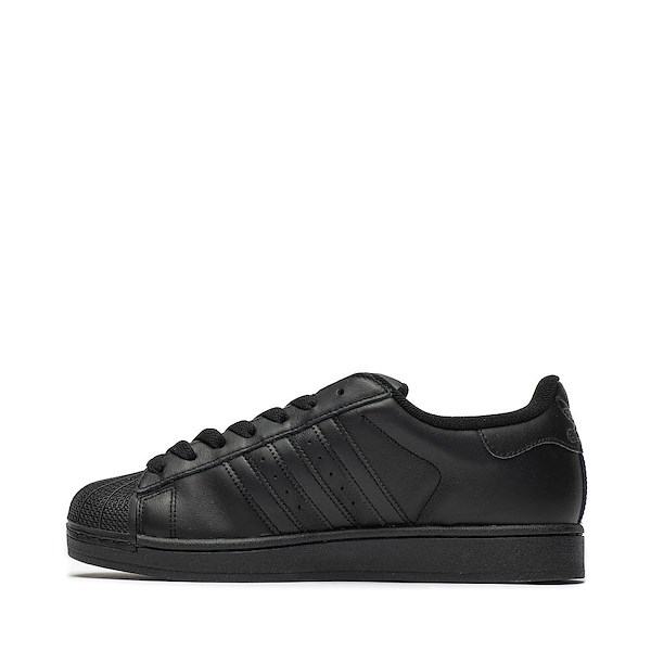 alternate view adidas Superstar II Athletic Shoe - Core Black / Core Black / Core BlackALT1