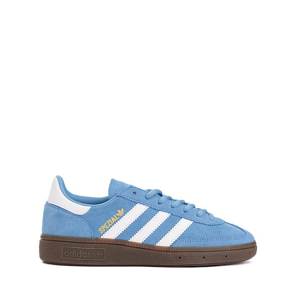 adidas Handball Spezial Athletic Shoe - Big Kid - Light Blue / White / Gum