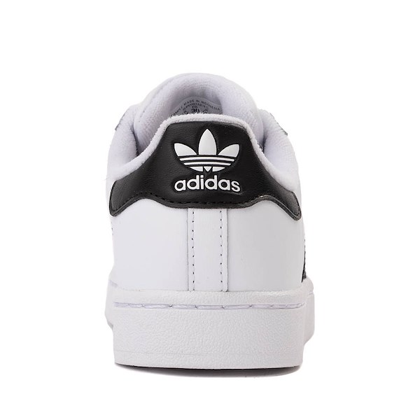 alternate view adidas Superstar II Athletic Shoe - Little Kid - White / Core Black / WhiteALT4