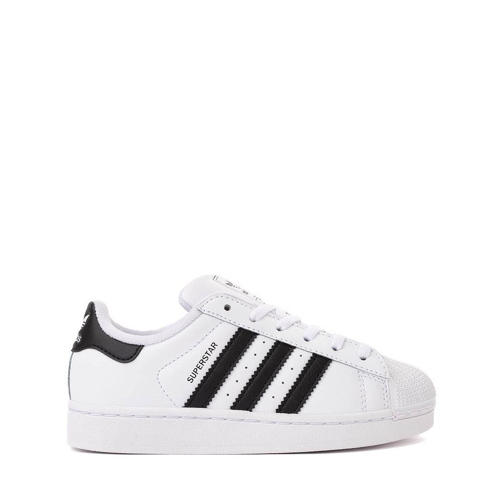 adidas Superstar II Athletic Shoe - Little Kid - White / Core Black / White