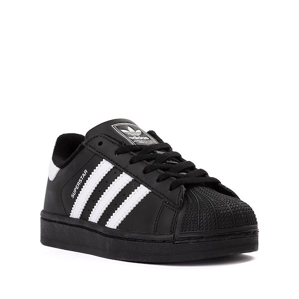 alternate view adidas Superstar II Athletic Shoe - Little Kid - Core Black / White / Core BlackALT5