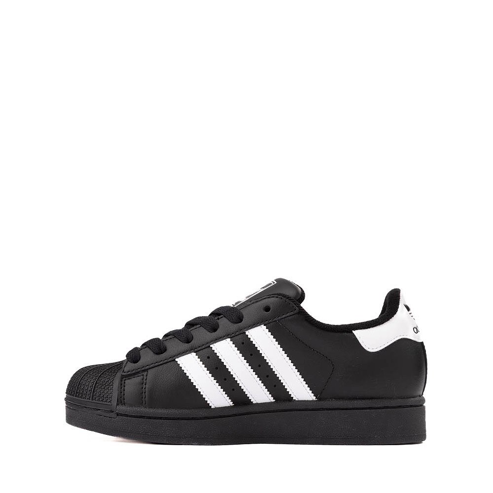 adidas Superstar II Athletic Shoe - Big Kid - Core Black / Cloud