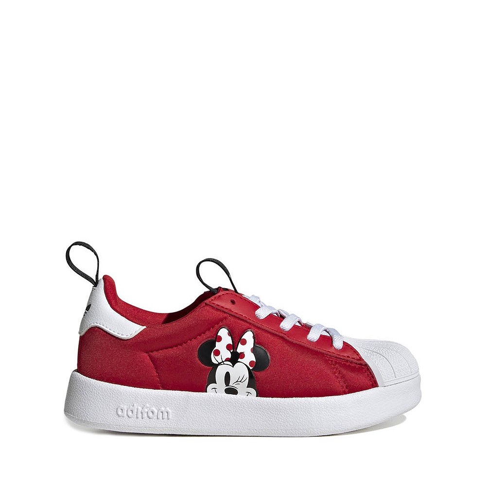 adidas x Disney Adifom Superstar 360 Minnie Mouse Athletic Shoe - Little Kid - Better Scarlet / White / Core Black