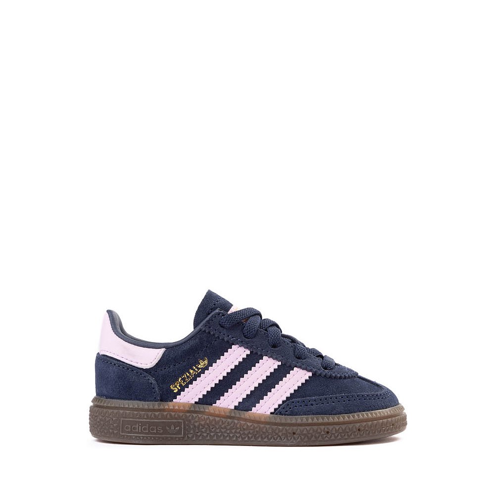 adidas Handball Spezial Comfort Closure Athletic Shoe - Baby / Toddler - Night Indigo / Orchid Fusion / Gum