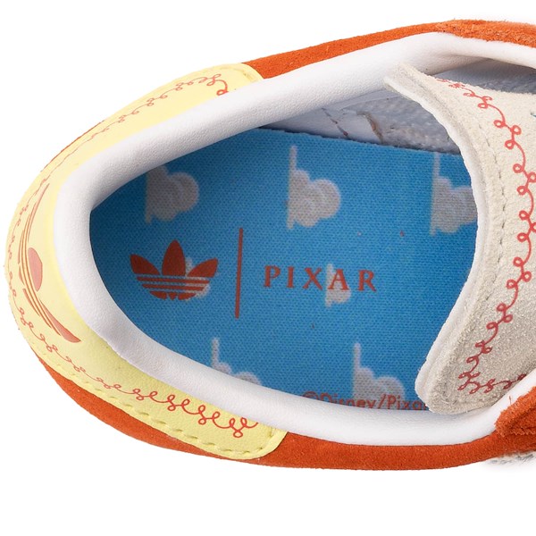 alternate view adidas Disney Pixar Toy Story Gazelle Jessie Athletic Shoe - Little Kid - Orange / White / GumALT2B