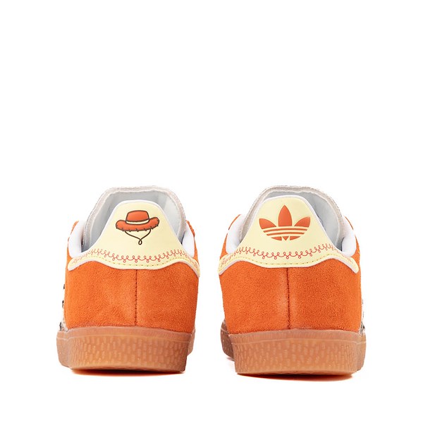 alternate view adidas Disney Pixar Toy Story Gazelle Jessie Athletic Shoe - Little Kid - Orange / White / GumALT4