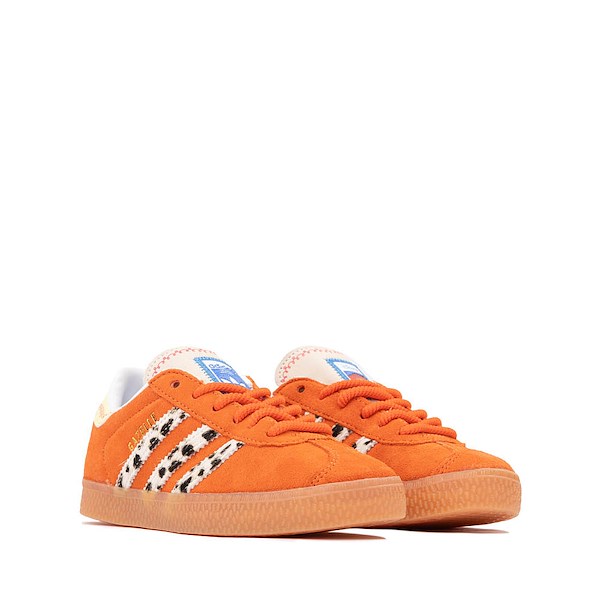 alternate view adidas Disney Pixar Toy Story Gazelle Jessie Athletic Shoe - Little Kid - Orange / White / GumALT5