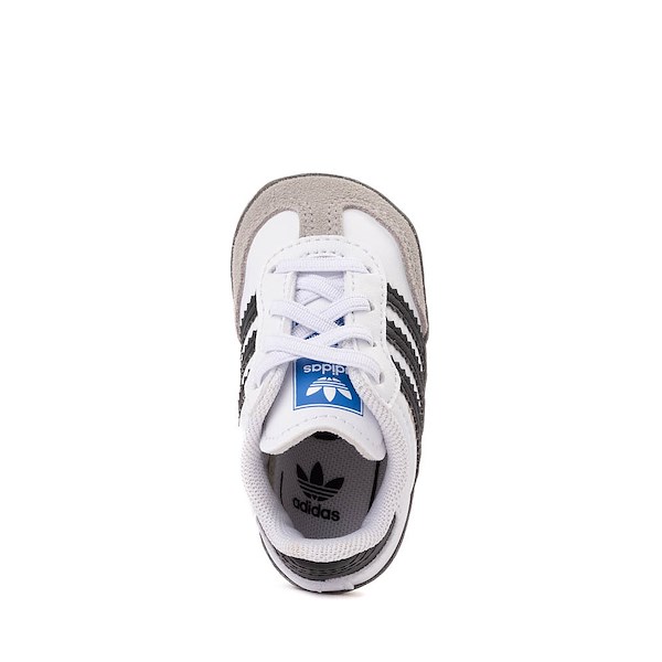 alternate view adidas Samba Crib Shoe - Baby - White / Core Black / Clear GraniteALT2