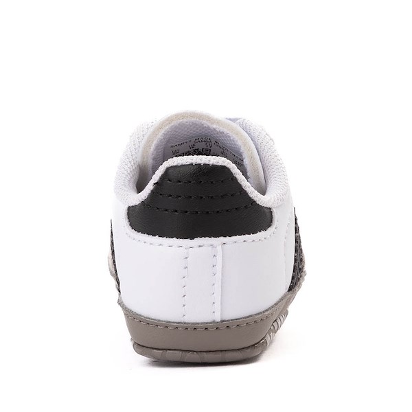 alternate view adidas Samba Crib Shoe - Baby - White / Core Black / Clear GraniteALT4