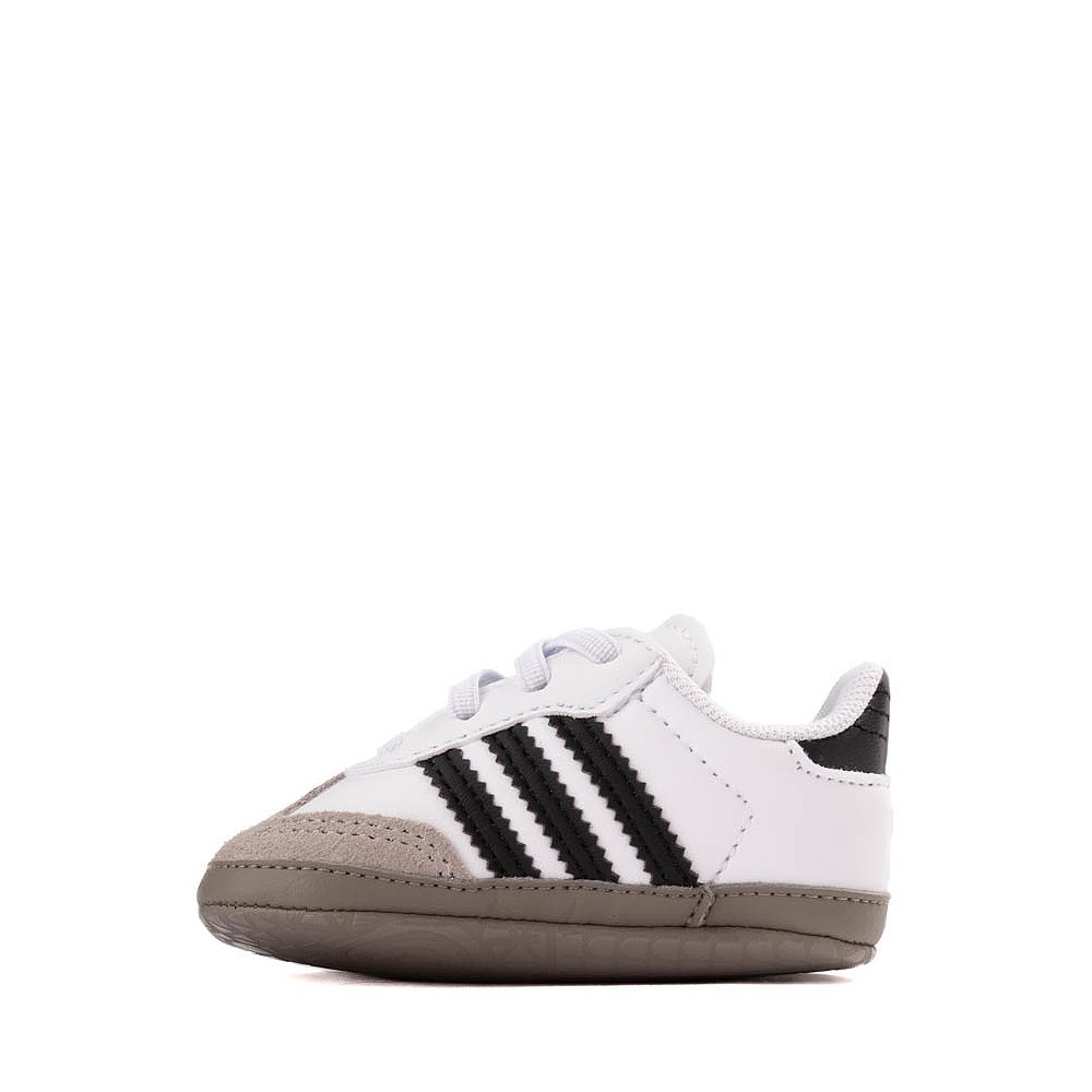 adidas Samba Crib Shoe - Baby - White / Core Black / Clear Granite |  Journeys