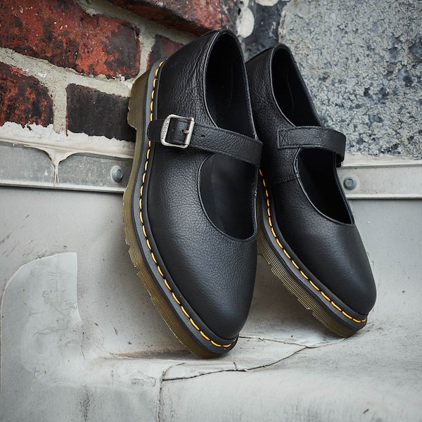 alternate view Womens Dr. Martens Elphie Mary Jane Casual Shoe - BlackHERO