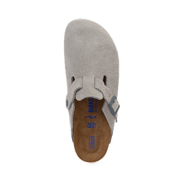Womens Birkenstock Boston Soft Footbed Clog - Sage
