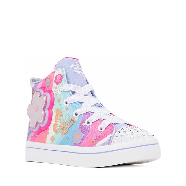 alternate view Skechers Twinkle Toes®: Twi-Lites 2.0 Flower Burst Sneaker - Little Kid - MulticolorALT5