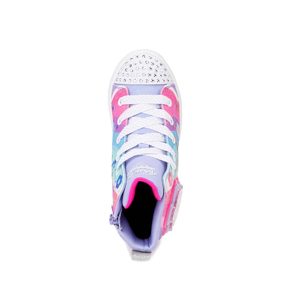 通販でクリスマス Twi-Lites Toes®: Twinkle Skechers 2.0 Sneaker Burst Flower ヴァイスシュヴァルツ