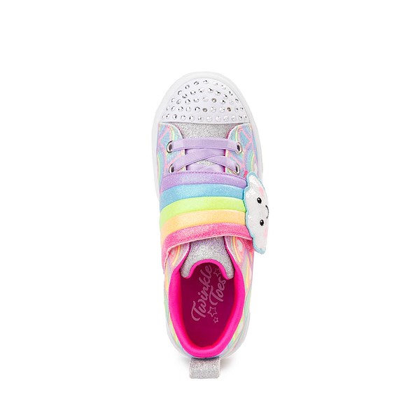 alternate view Skechers Twinkle Toes®: Twinkle Sparks Cloud Cutie Sneaker - Little Kid - MulticolorALT2