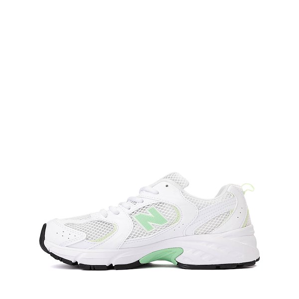 alternate view New Balance 530 Athletic Shoe - Big Kid - White / Melon WaterALT1