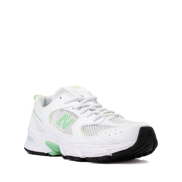 alternate view New Balance 530 Athletic Shoe - Big Kid - White / Melon WaterALT5