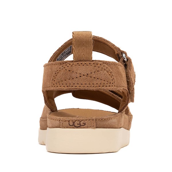 alternate view UGG® Goldenstar Sandal - Little Kid / Big Kid - ChestnutALT4