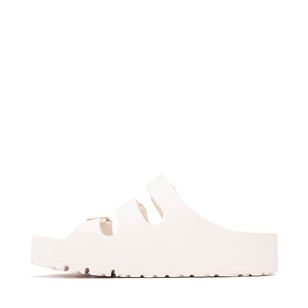 alternate view Womens Papillio by Birkenstock® Florida EVA Flex Platform Slide Sandal - EggshellALT1