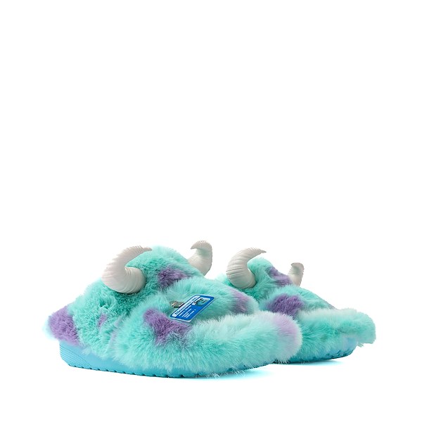 alternate view Disney and Pixar Monsters, Inc. Crocs Sulley Cozzzy Sandal - TurquoiseALT5