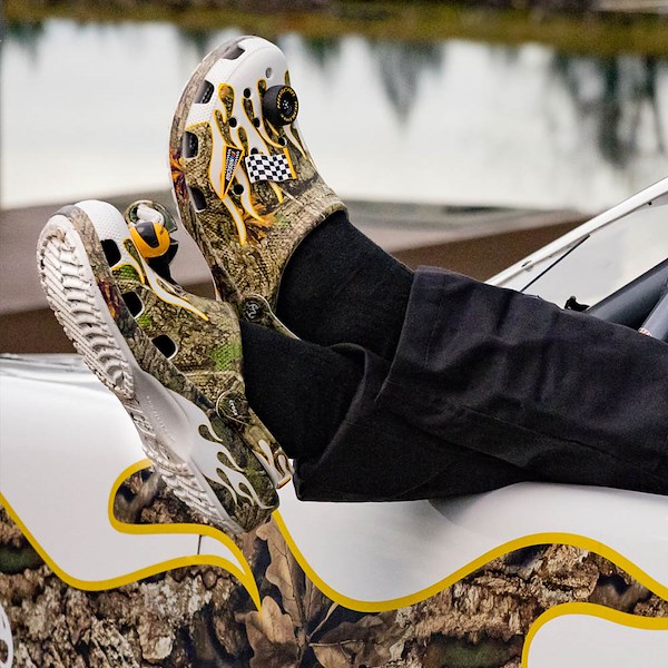 alternate view Nascar x Realtree Crocs Classic Clog - CamoALT1C