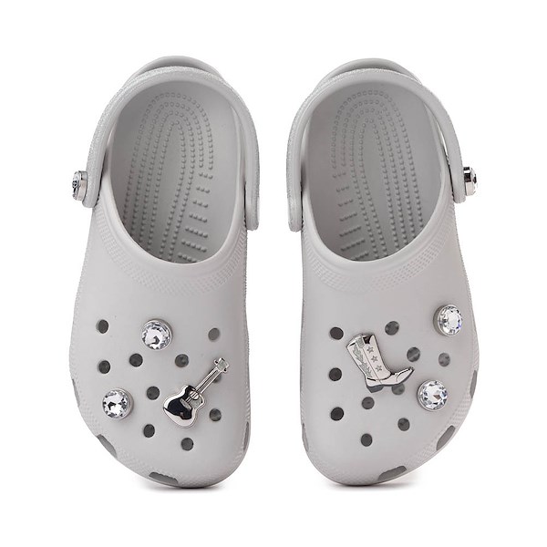 alternate view Crocs Classic Rhinestone Cowgirl Clog - AtmosphereALT2