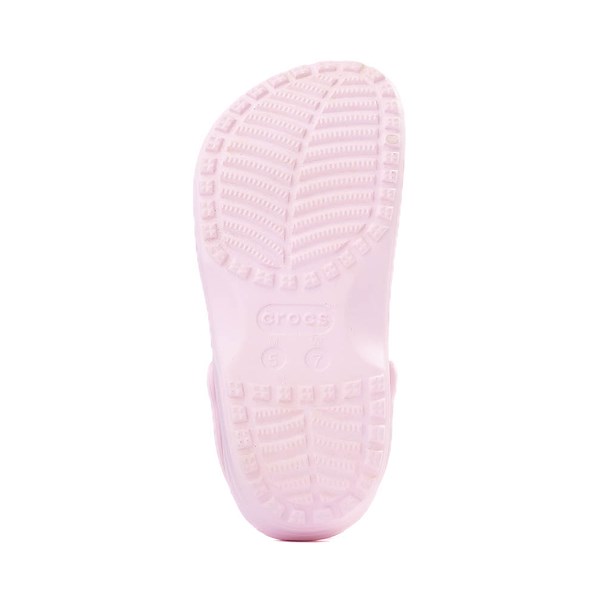 alternate view Crocs Classic Floral Cut-Out Clog - Pink MilkALT3