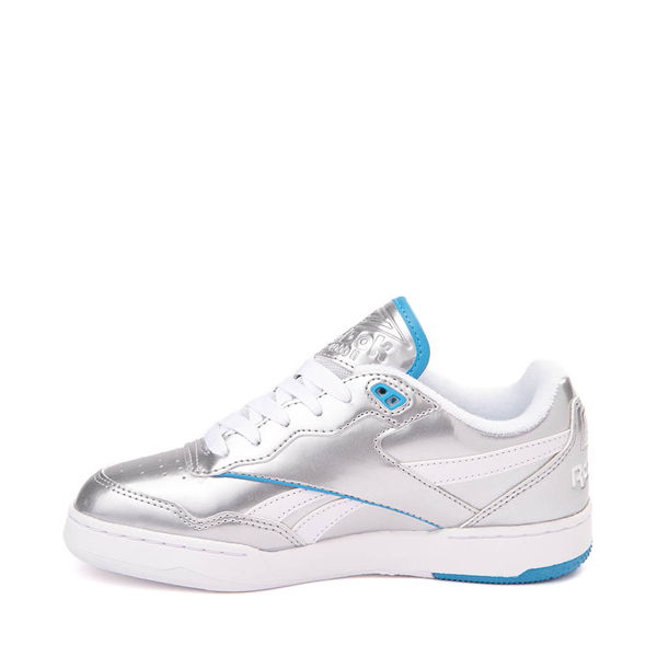 Womens Reebok x Angel BB 4000 II Basketball Shoe - Silver / Always Blue White