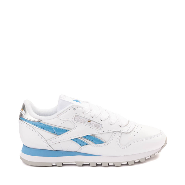 Womens Reebok x Angel Classic Leather Athletic Shoe - Silver / Always Blue White