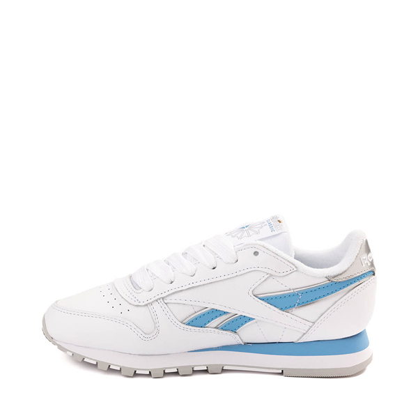 Womens Reebok x Angel Classic Leather Athletic Shoe - Silver / Always Blue White