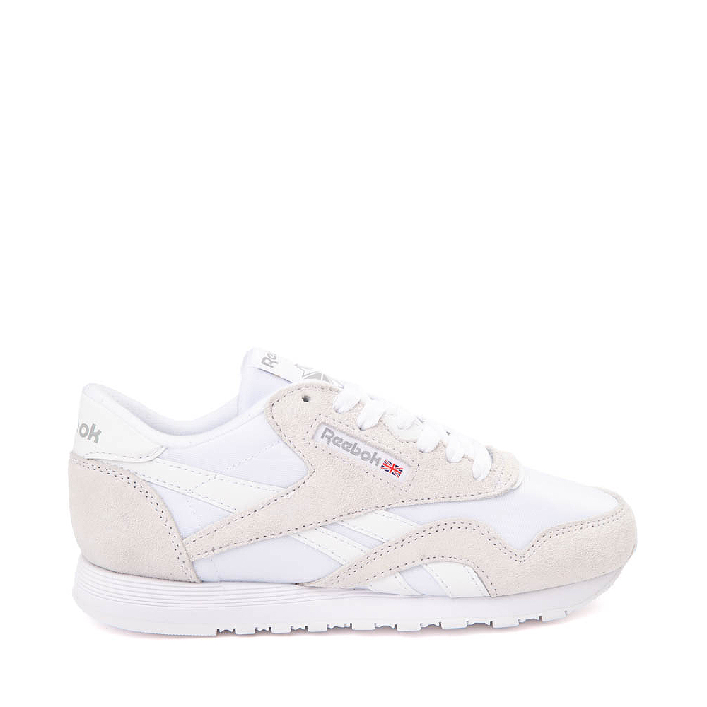 Womens Reebok Classic Nylon Athletic Shoe - Chalk / White | Journeys