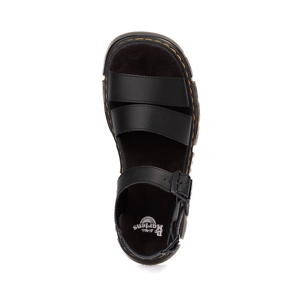 alternate view Womens Dr. Martens Mattison 2 Strap Sandal - BlackALT2
