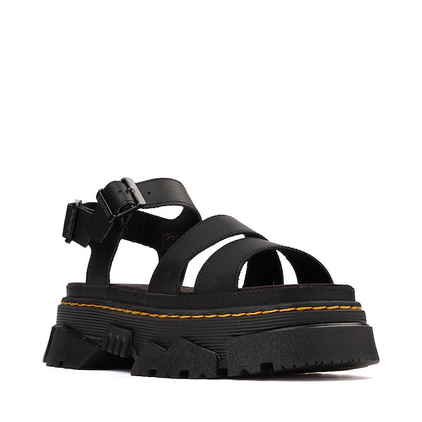 alternate view Womens Dr. Martens Mattison 2 Strap Sandal - BlackALT5