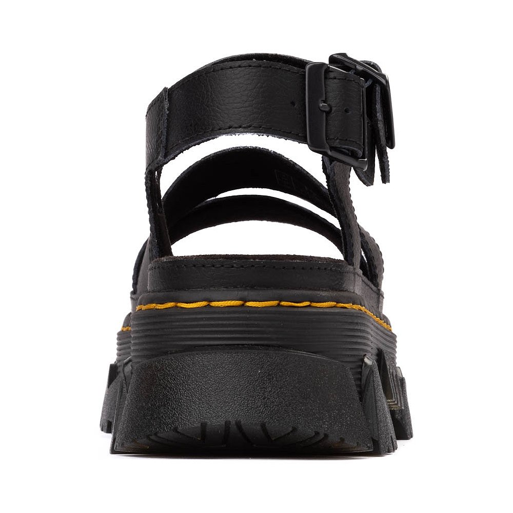 Womens Dr. Martens Mattison 2 Strap Sandal - Black | Journeys