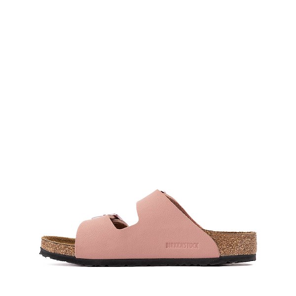 alternate view Birkenstock Arizona Slide Sandal - Big Kid - Pink ClayALT1