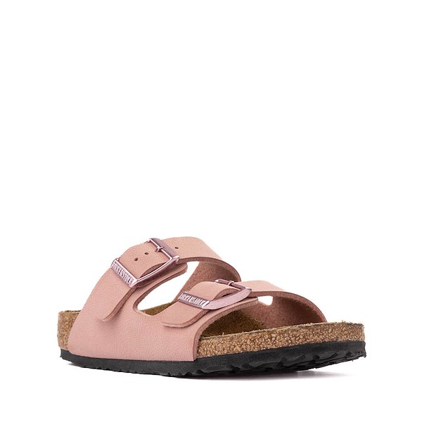 alternate view Birkenstock Arizona Slide Sandal - Big Kid - Pink ClayALT5