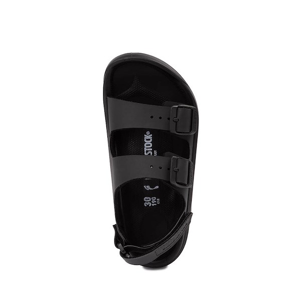 alternate view Birkenstock Mogami Sandal - Little Kid / Big Kid - BlackALT2