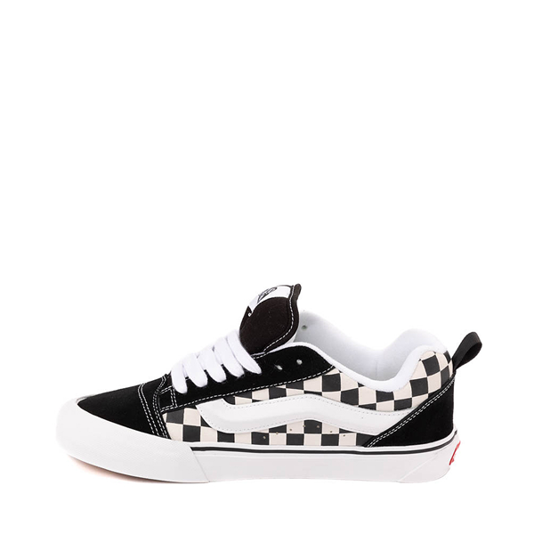 Vans Knu Skool Checkerboard Skate Shoe Black White