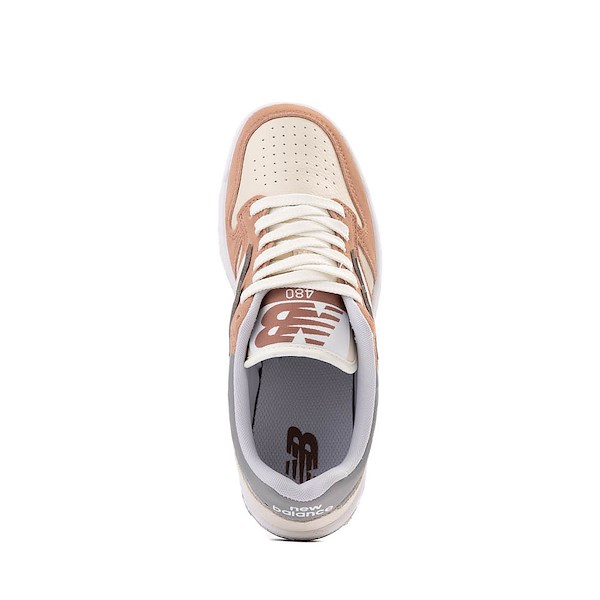 alternate view New Balance 480 Athletic Shoe - Big Kid - Landslide / LinenALT2