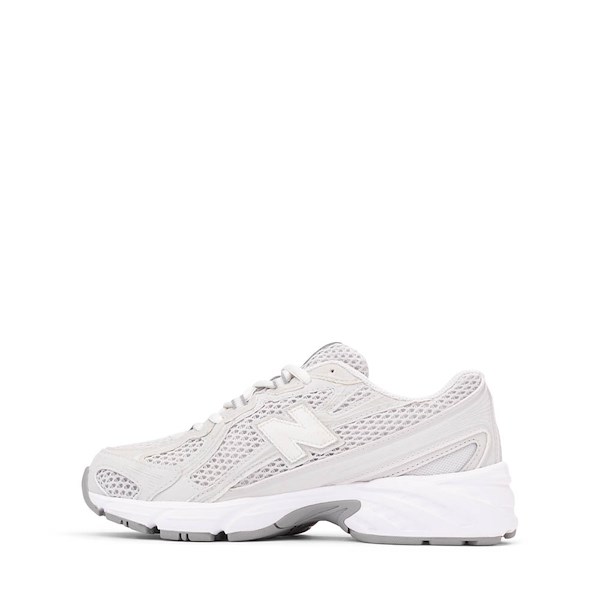 alternate view New Balance 740 Athletic Shoe - Little Kid - Grey Matter / WhiteALT1